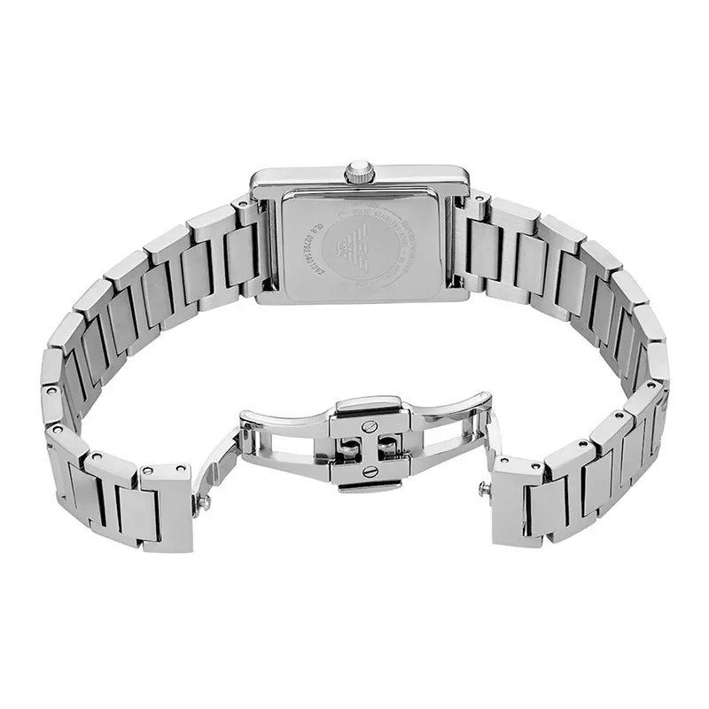 Emporio Armani Genni Silver Dial Fashion Ladies Watch- AR11625